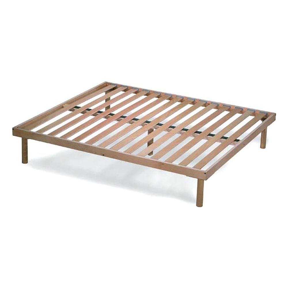 Baldiflex Rete Singola Doghe Ortopedica in Legno di Faggio 120 x 190 cm Modello Apollo