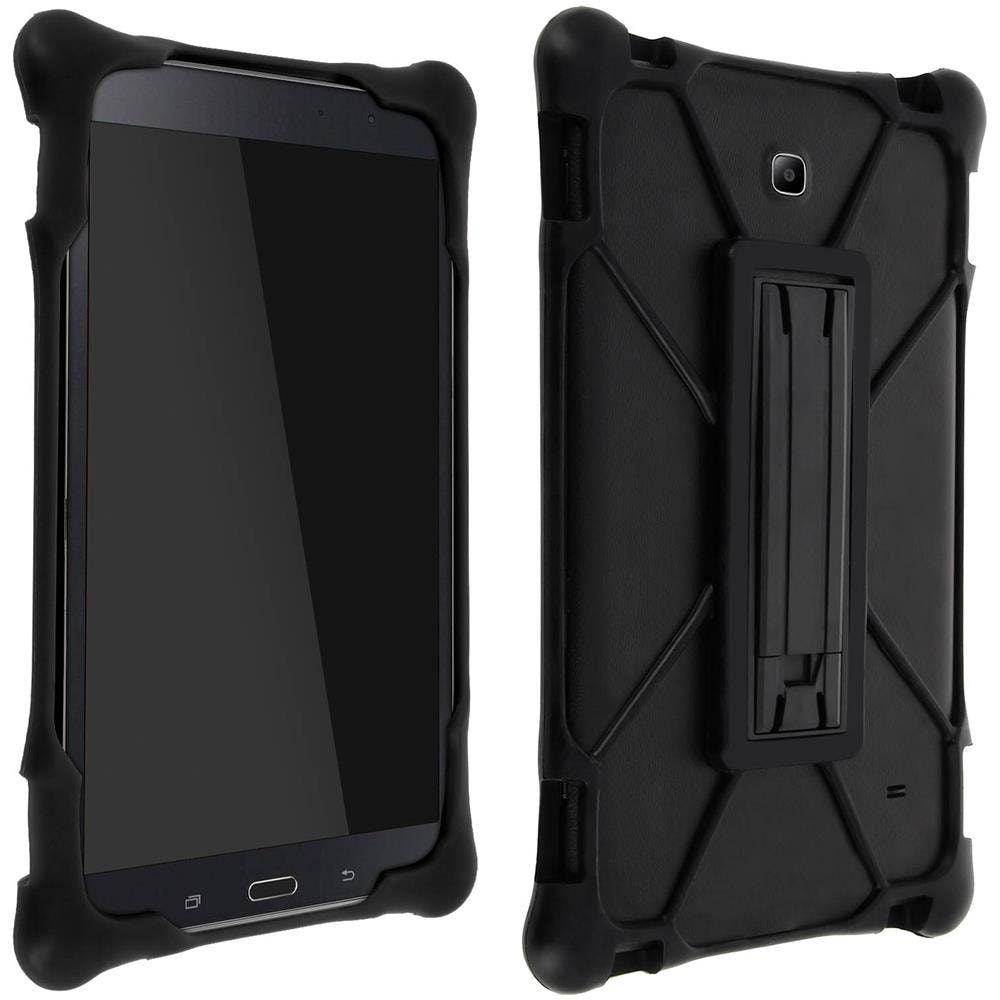 Bumper In Silicone Anti Shock Universale Per Tablet Da 7 A 9 Pollici - Nera - Foto 1