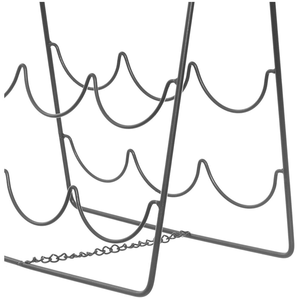 Portabottiglie In Ferro, Da 30x49 Cm Marrone - Foto 2