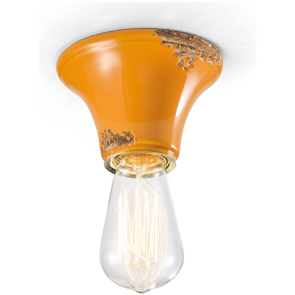 Vintage C133, Plafoniera, - Giallo - Foto 1