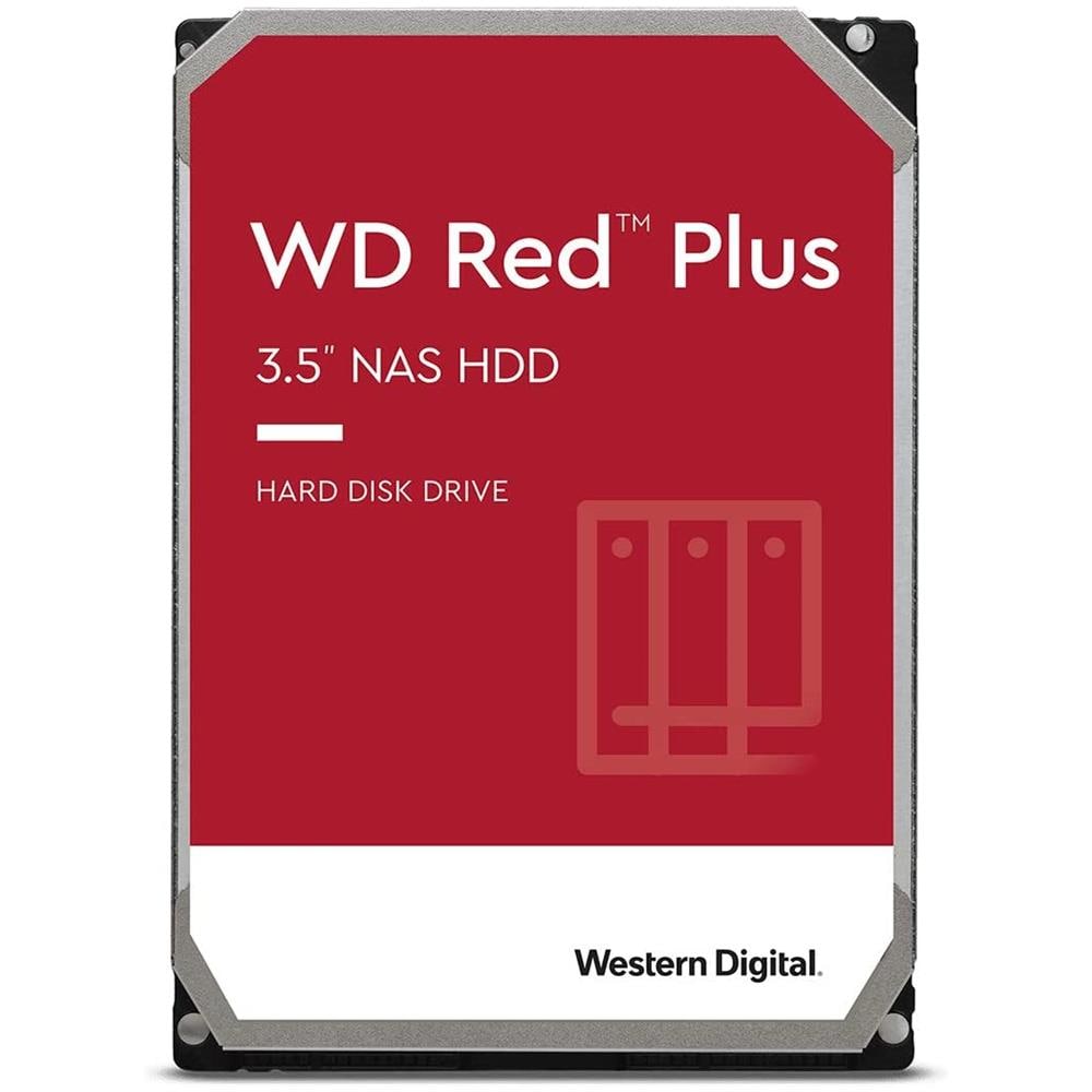 Hard Disk Interno Red Plus 4 TB 3.5" Interfaccia Serial ATA III 5400 Rpm - Foto 1
