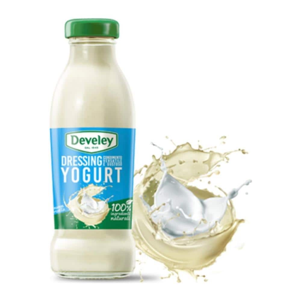 Salsa Dressing Yogurt Condimento In Bottiglietta Di Vetro 230 Ml - Foto 1