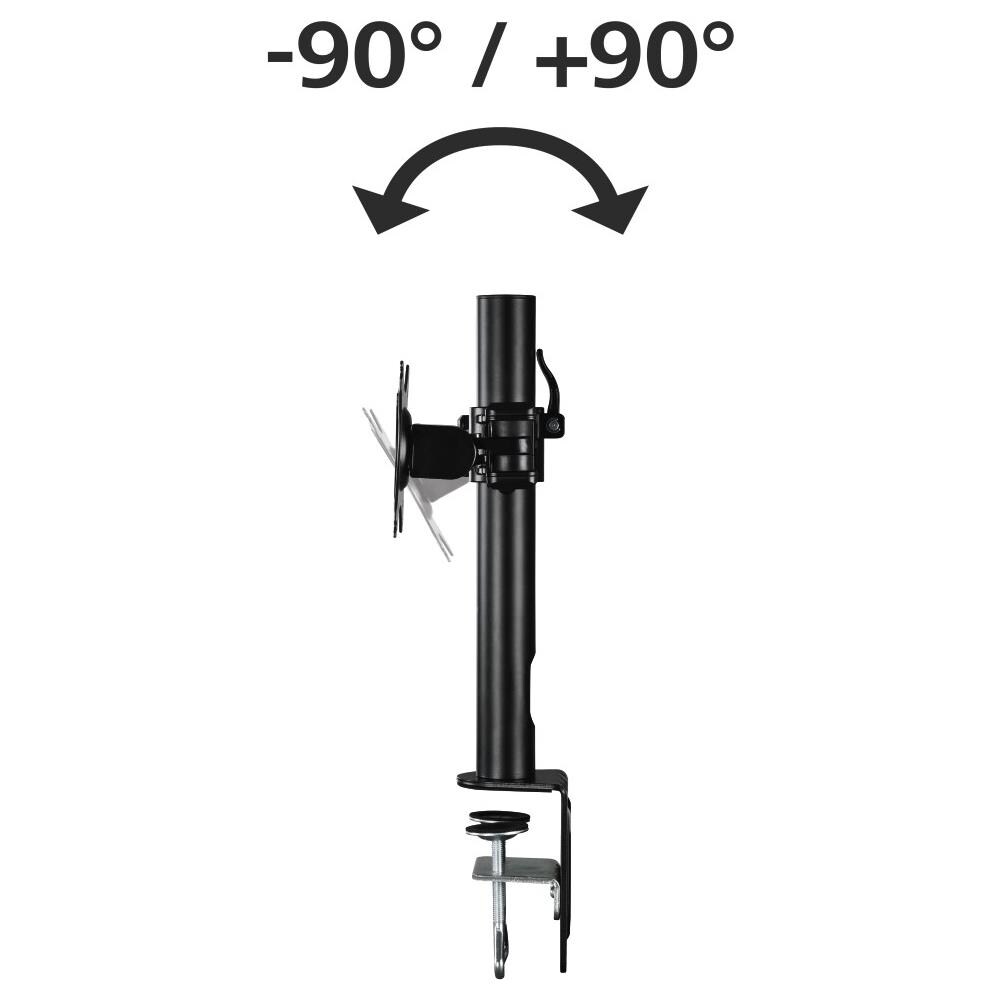 00095830 26" Morsa Nero supporto da tavolo per Tv a schermo piatto - Foto 2