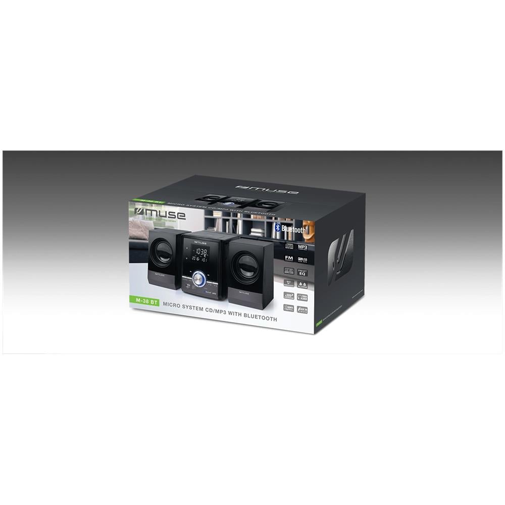 M-38 BT Home audio micro system 10W Nero set audio da casa - Foto 5