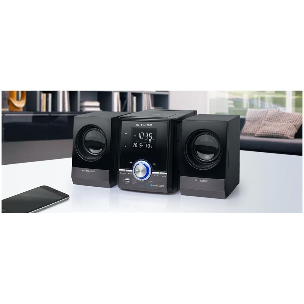 M-38 BT Home audio micro system 10W Nero set audio da casa - Foto 2