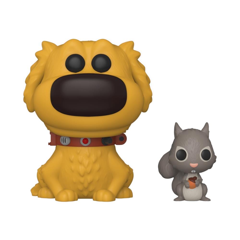 Dug Days Pop! Disney Vinyl Figure Dug W / squirrel 9 Cm - Foto 1