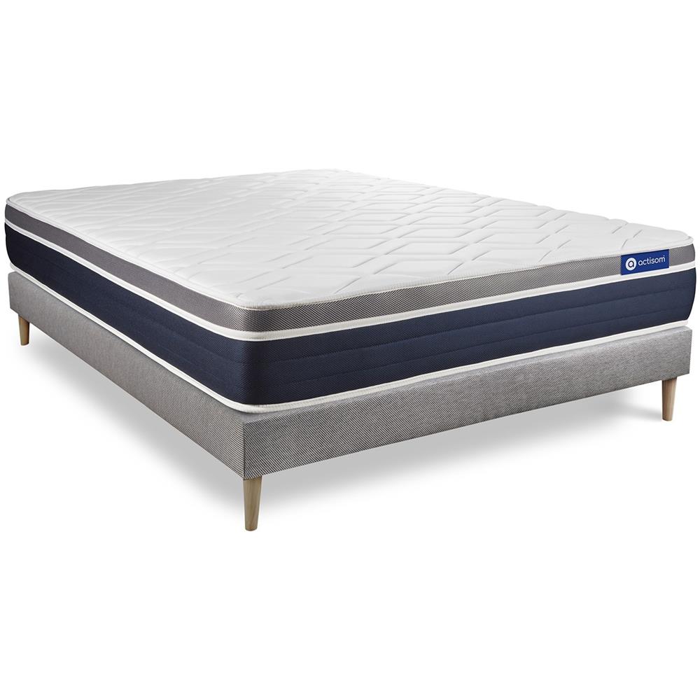 Kit Rete E Materasso Actimemo Confort 120x210cm - Spessore : 26cm- Memory Foam - Moderatamente Rigido - Foto 1