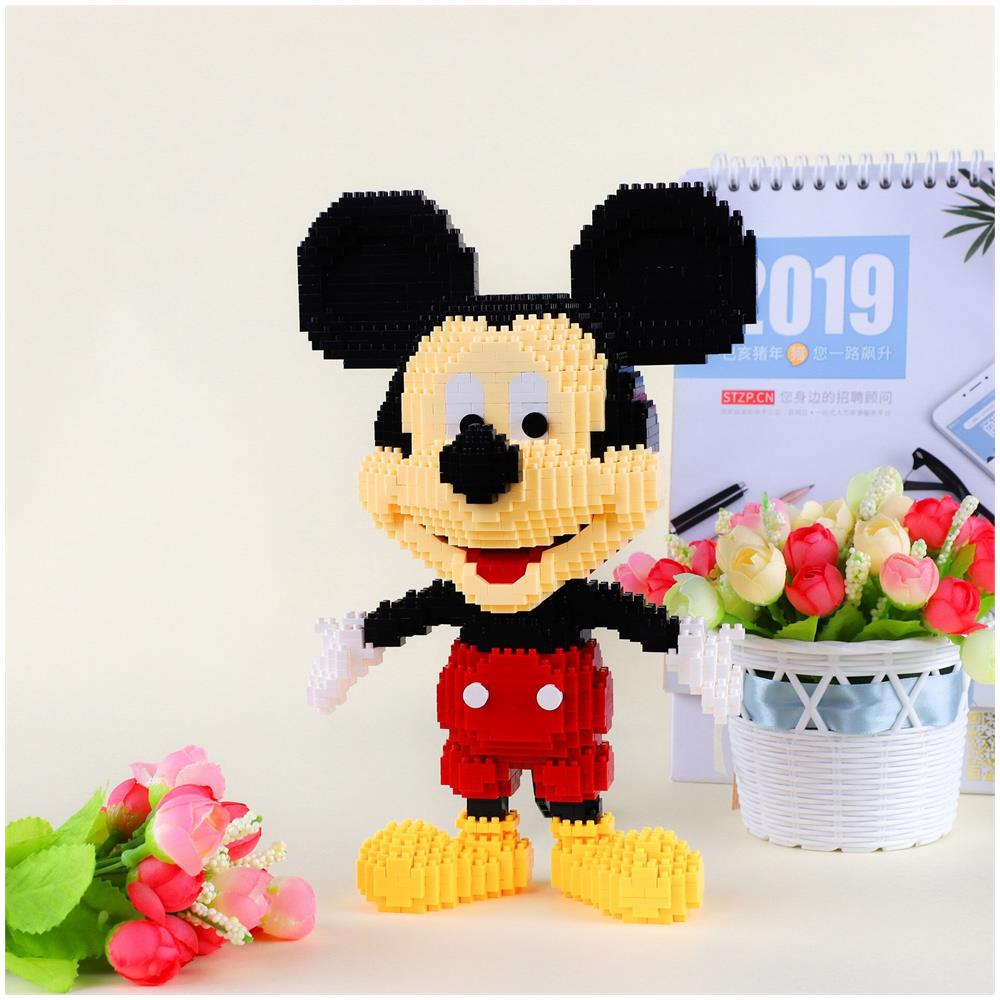 Mini Modello 3d Dei Mattoncini Diamantati Di Topolino - Foto 1