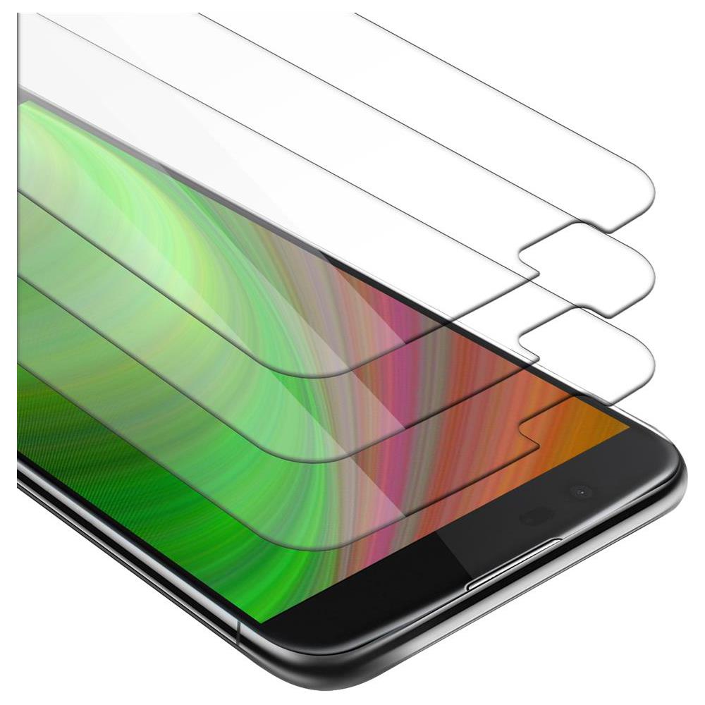 3x Pellicola Di Armatura Compatibile Con Lg K10 In Elevata Trasparenza - 3x Vetro Temperato (tempered) Di Protezione Del Display In Durezza 9h Con 3d Touch - Foto 1