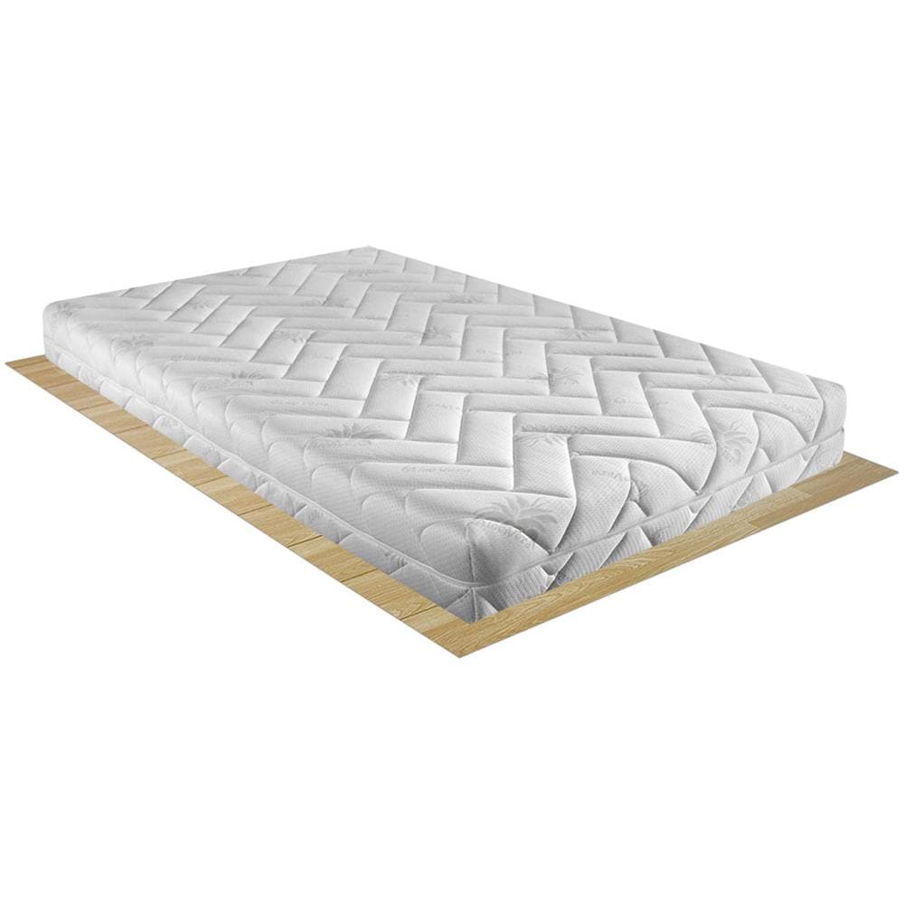 Materasso In Memory Con Fodera Aloe Vera, Traspirante E Sfoderabile Alto 22 Cm Per Letto Piazza E Mezza 120x190 - Foto 7