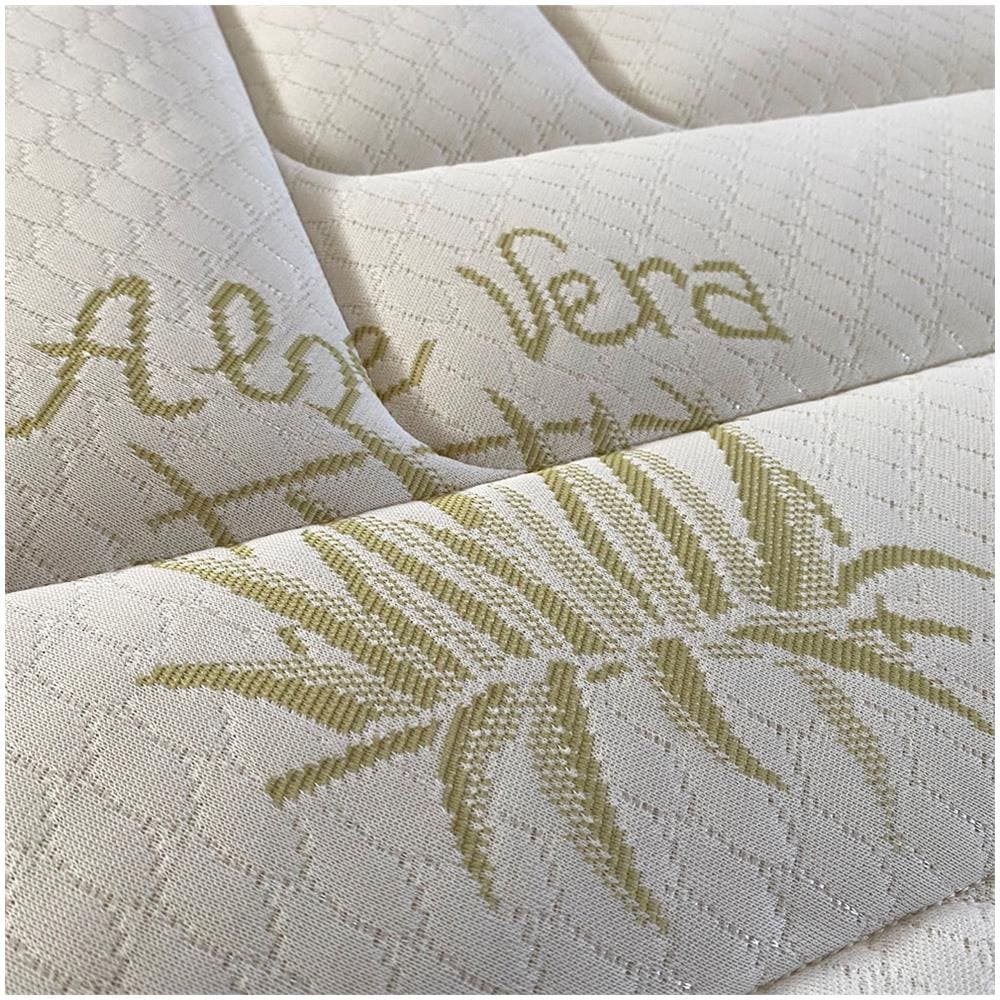 Materasso In Memory Con Fodera Aloe Vera, Traspirante E Sfoderabile Alto 22 Cm Per Letto Piazza E Mezza 120x190 - Foto 2