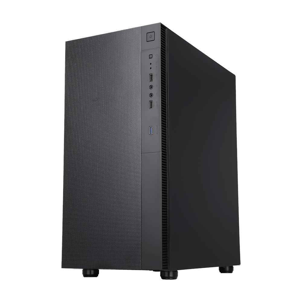 Case Sylent 03 Middle Tower ATX /ITX / micro ATX 2 Porte USB 2.0 / 1x USB 3.2 Gen 1 Colore Nero - Foto 1