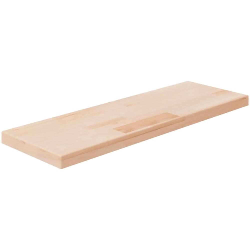 Ripiano 60x20x2,5 Cm Legno Massello Di Rovere Non Trattato - Foto 1