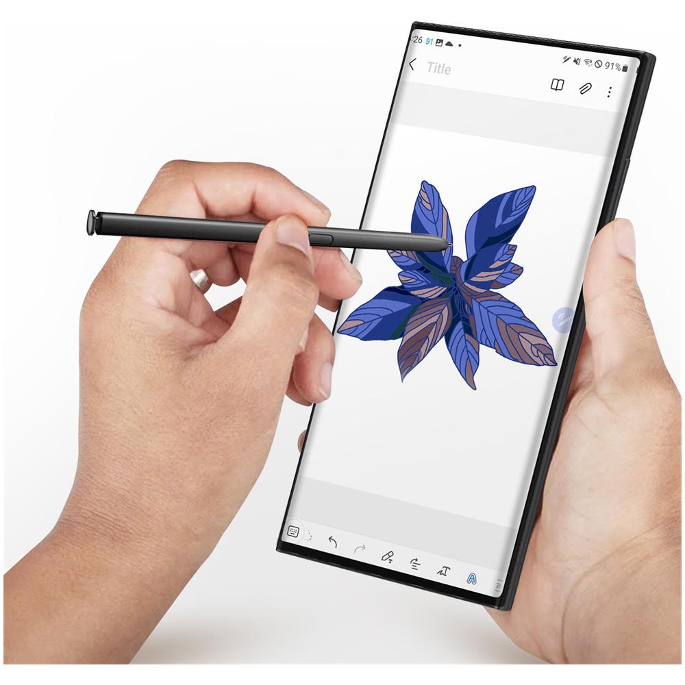 S-pen Originale Samsung Per Galaxy S23 Ultra Punta Arrotondata 0,7 Mm Nero - Foto 5