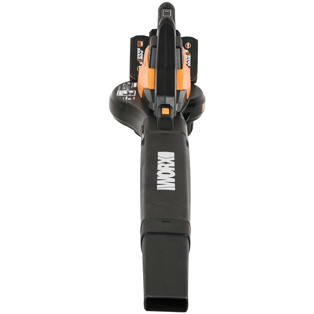 WG583E. 9 soffiatore di foglie cordless 209 km /h Nero 20 V Ioni di Litio - Foto 4