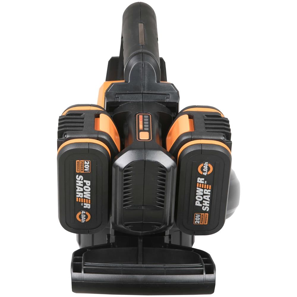 WG583E. 9 soffiatore di foglie cordless 209 km /h Nero 20 V Ioni di Litio - Foto 2