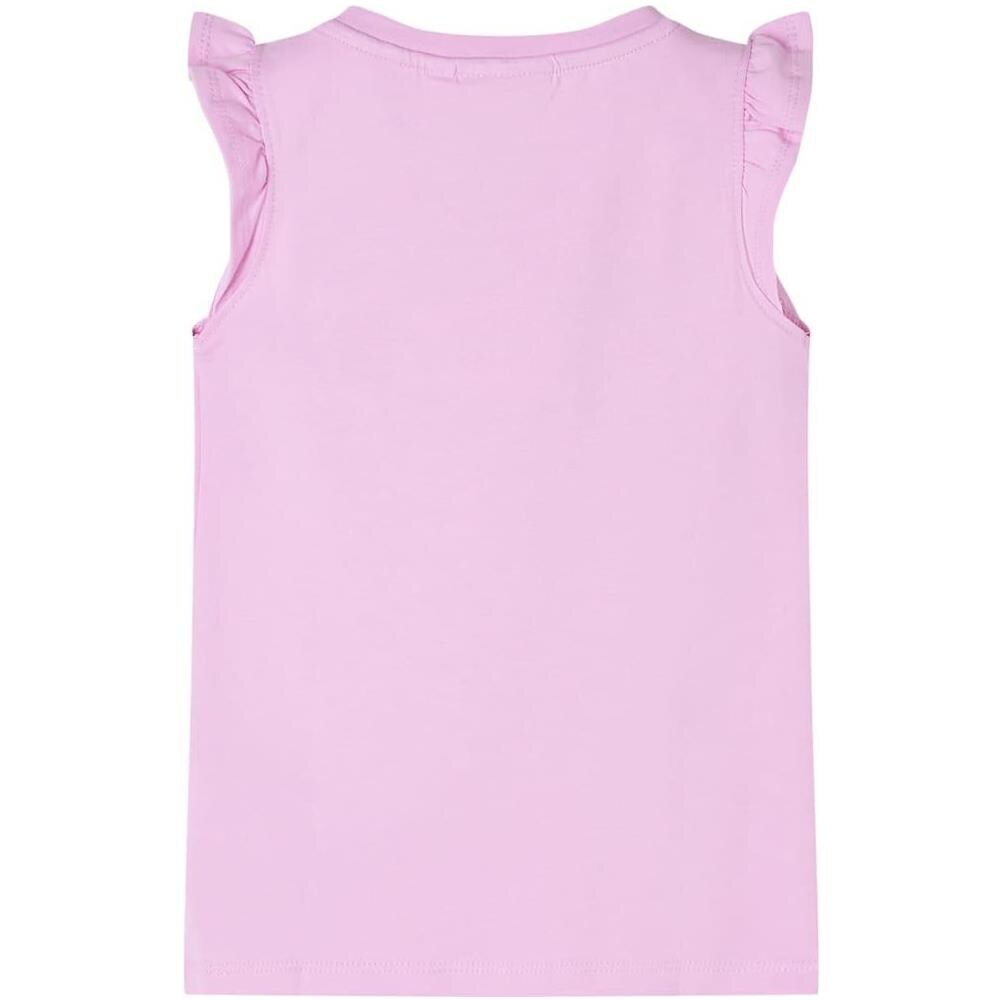 Maglietta da Bambina con Maniche Volant Lilla 116 - Foto 2