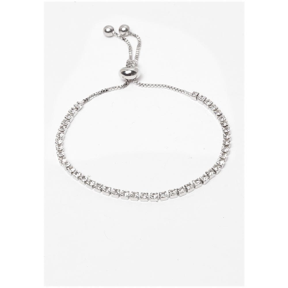 Bracciale Tennis in Cristallo con Charm di Lusso - Foto 1