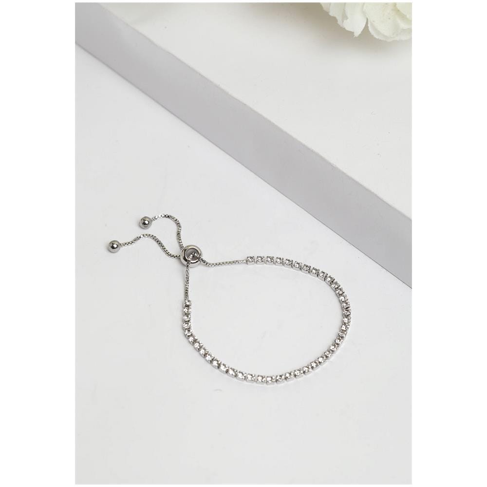 Bracciale Tennis in Cristallo con Charm di Lusso - Foto 2