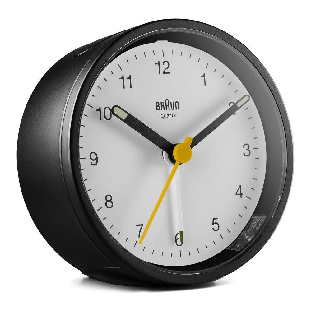 BC 12 BW Sveglia al quarzo nero - Foto 1
