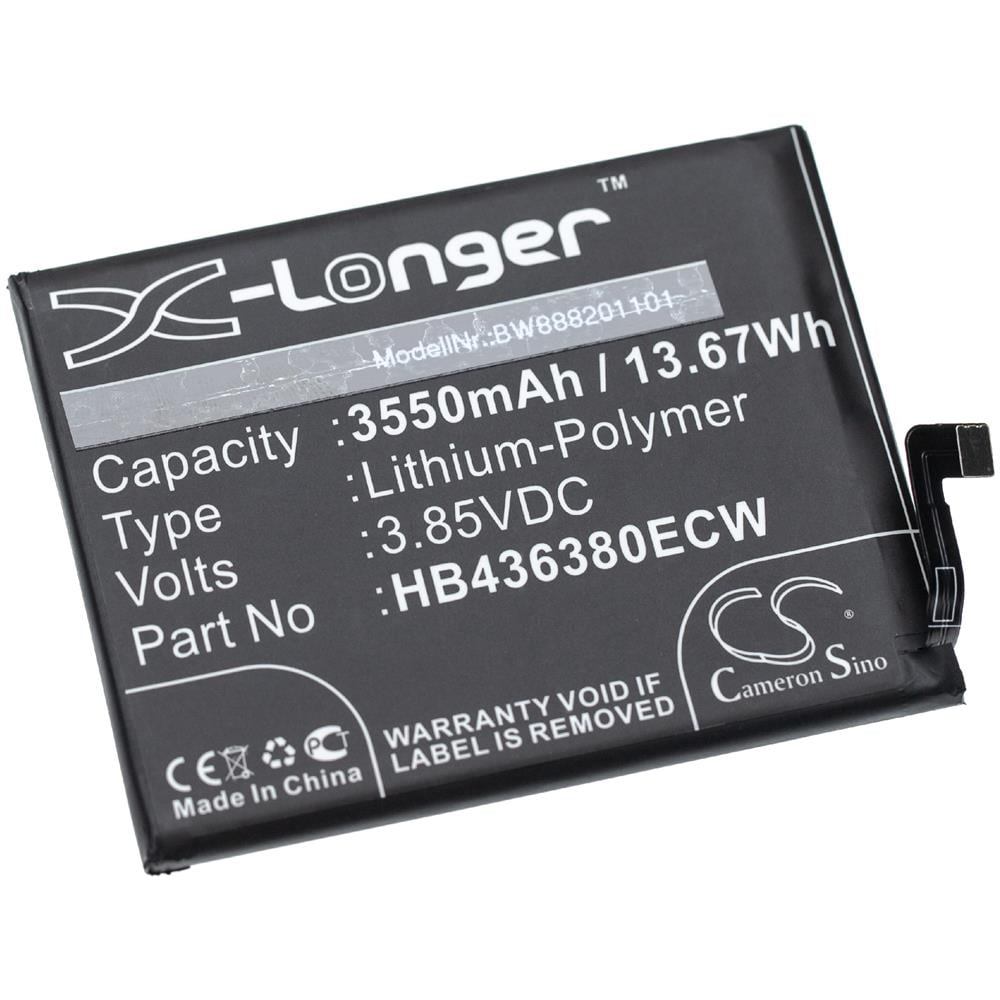 Batteria Sostituisce Huawei Hb436380ecw Per Smartphone Cellulare Telefono Cellulari (3550mah, 3.85v, Li-poly)  - Foto 1