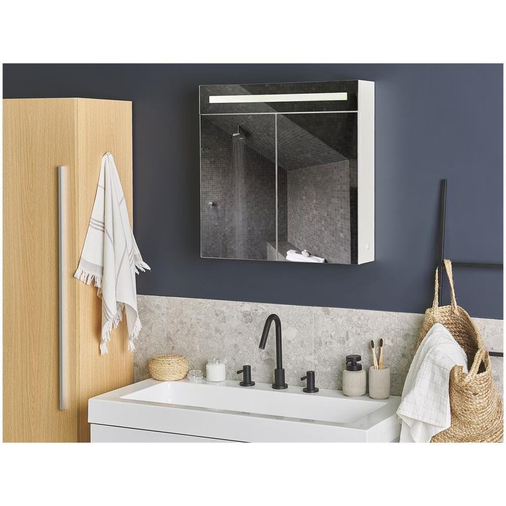 Armadietto Da Bagno Con Illuminazione Led Jaramillo - Foto 2