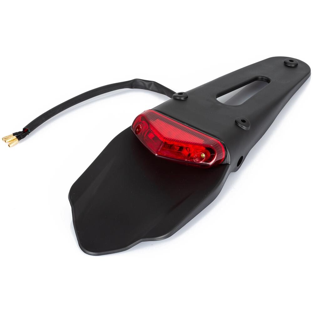 Fanale Stop Posteriore Led Omolgoato Parafango Targa Moto Motocross Universale - Foto 1