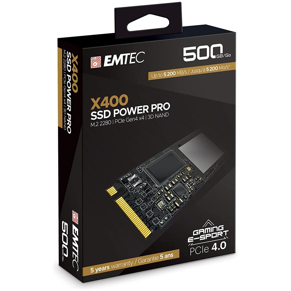 SSD 500 GB Serie X400 M. 2 Interfaccia PCI Express 4.0 - Foto 2