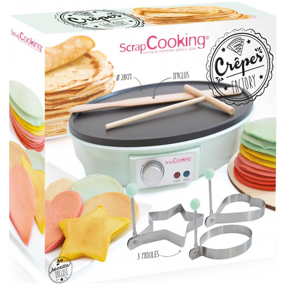 Macchina Per Crêpes E 3 Colorante Alimentare - Viola Arancione Limone - Foto 1