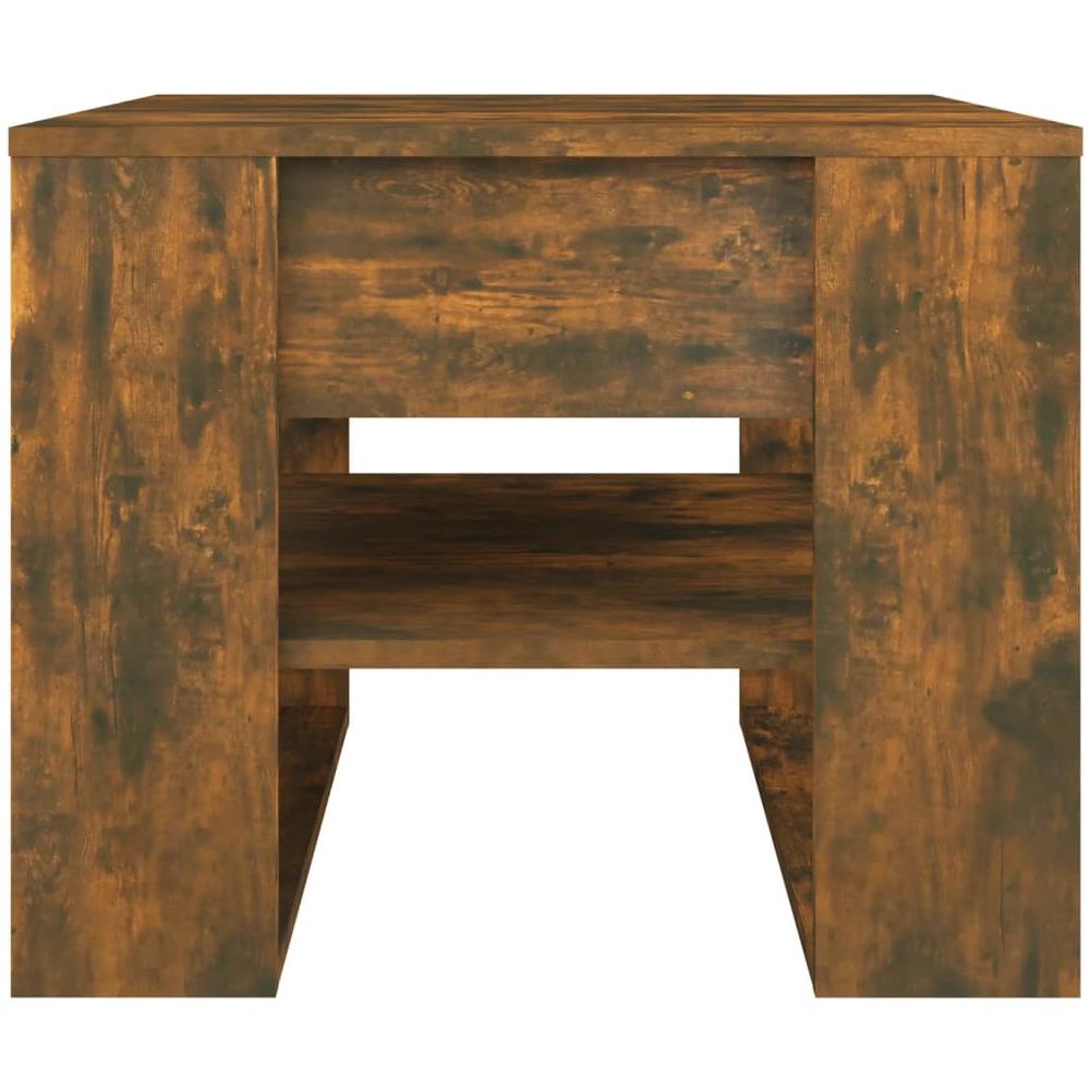 Tavolino Da Salotto Rovere 55,5x55x45 Cm Legno Multistrato - Foto 2