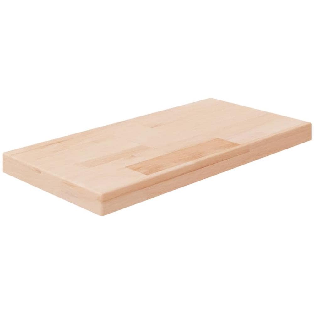 Ripiano 40x20x2,5 Cm Legno Massello Di Rovere Non Trattato - Foto 1