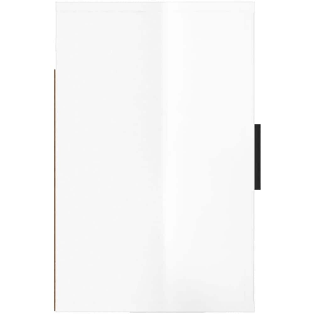 Comodini A Muro 2 Pz Bianco Lucido 50x30x47 Cm - Foto 8