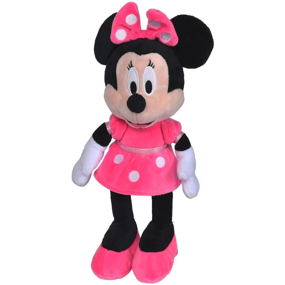 Disney Peluche Minnie con Abito Fucsia, cm 35, 0+ mesi - Foto 1
