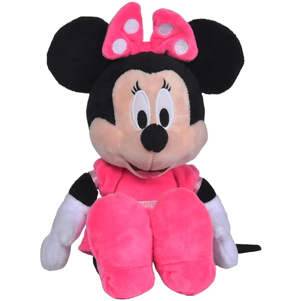 Disney Peluche Minnie con Abito Fucsia, cm 35, 0+ mesi - Foto 2