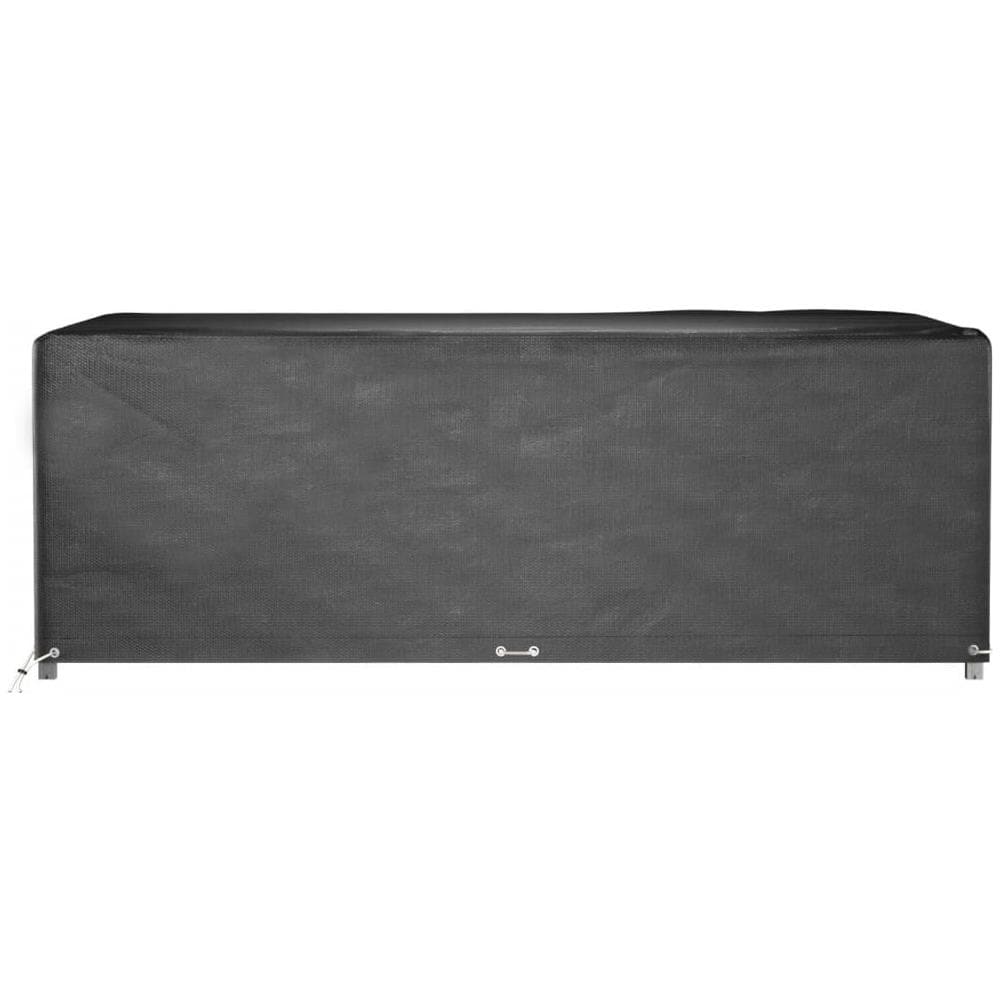 Copri Mobili Giardino 2pz 12occhielli 240x180x80cm Rettangolare - Foto 3