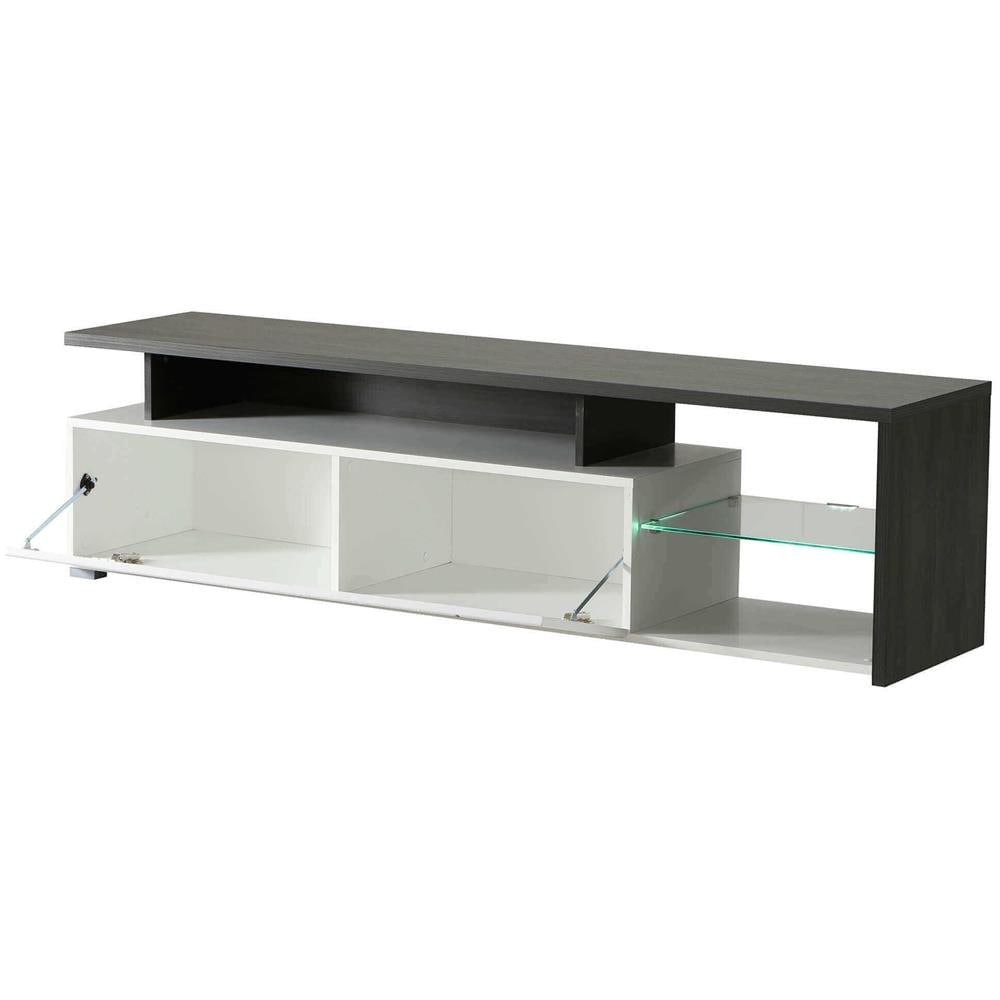 Mistie - Porta Tv Anta Decorata Moderno Minimal In Legno - Foto 2
