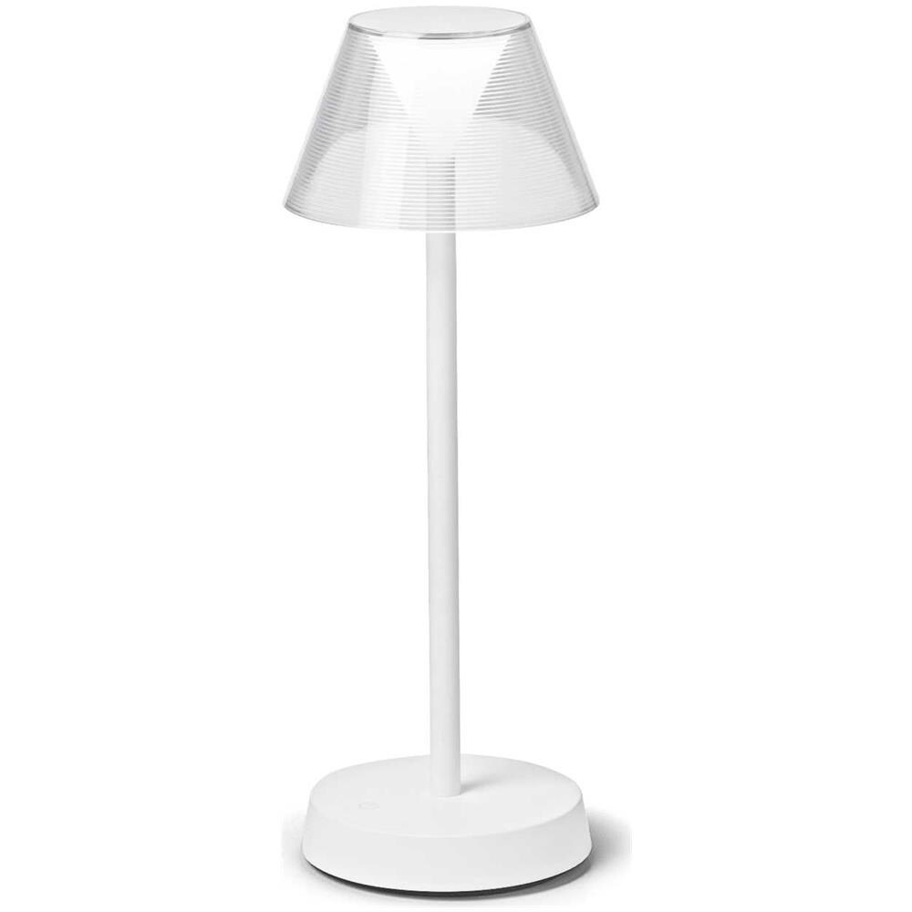 Lampada Da Tavolo Bianco D 125 X H 345 Mm - Foto 1