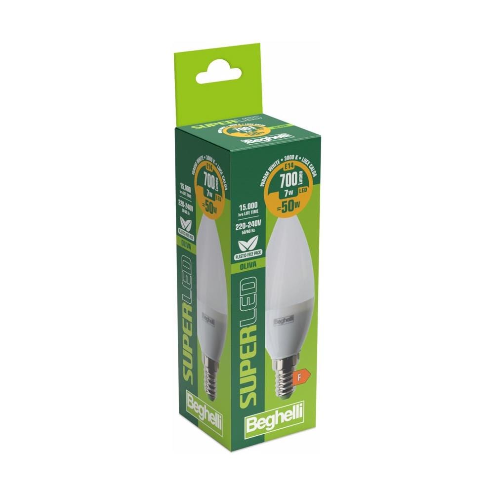 SuperLED Lampadina a risparmio energetico 7 W E14 F - Foto 2