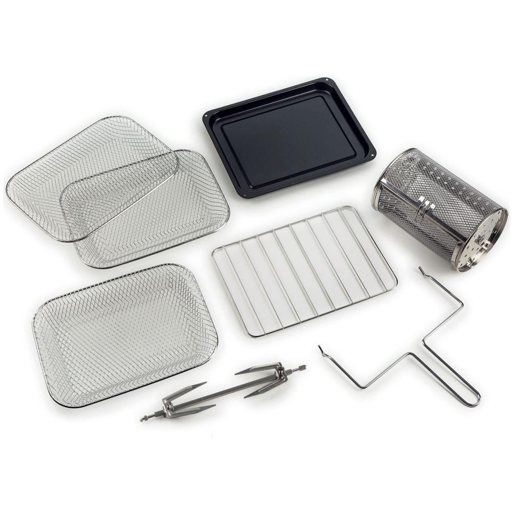 Friggitrice ad Aria Vintage 4632/04 Capacità 16 Litri 1400 Watt Colore Verde - Foto 6