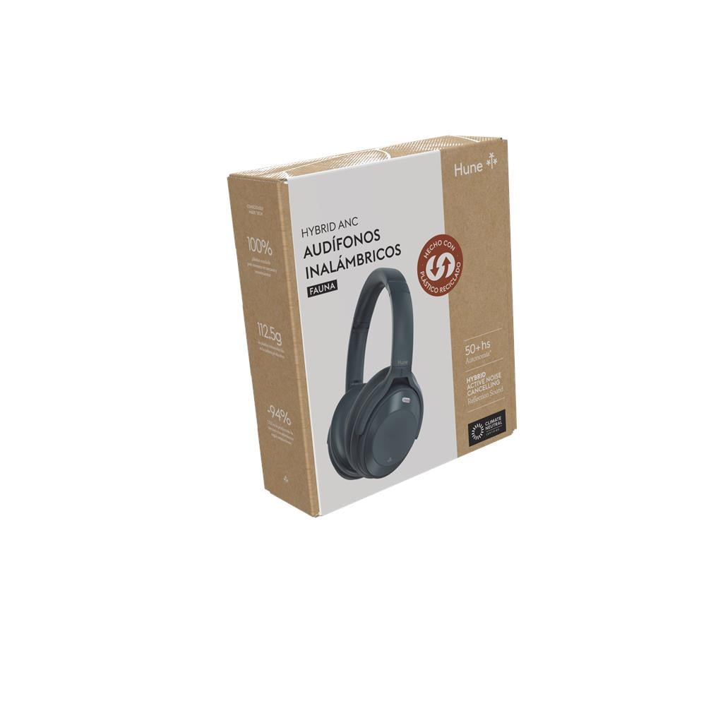AT-AUR-HE-039 Auricolare Con cavo e senza cavo A Padiglione Musica e Chiamate USB tipo-C Bluetooth Grigio scuro - Foto 8