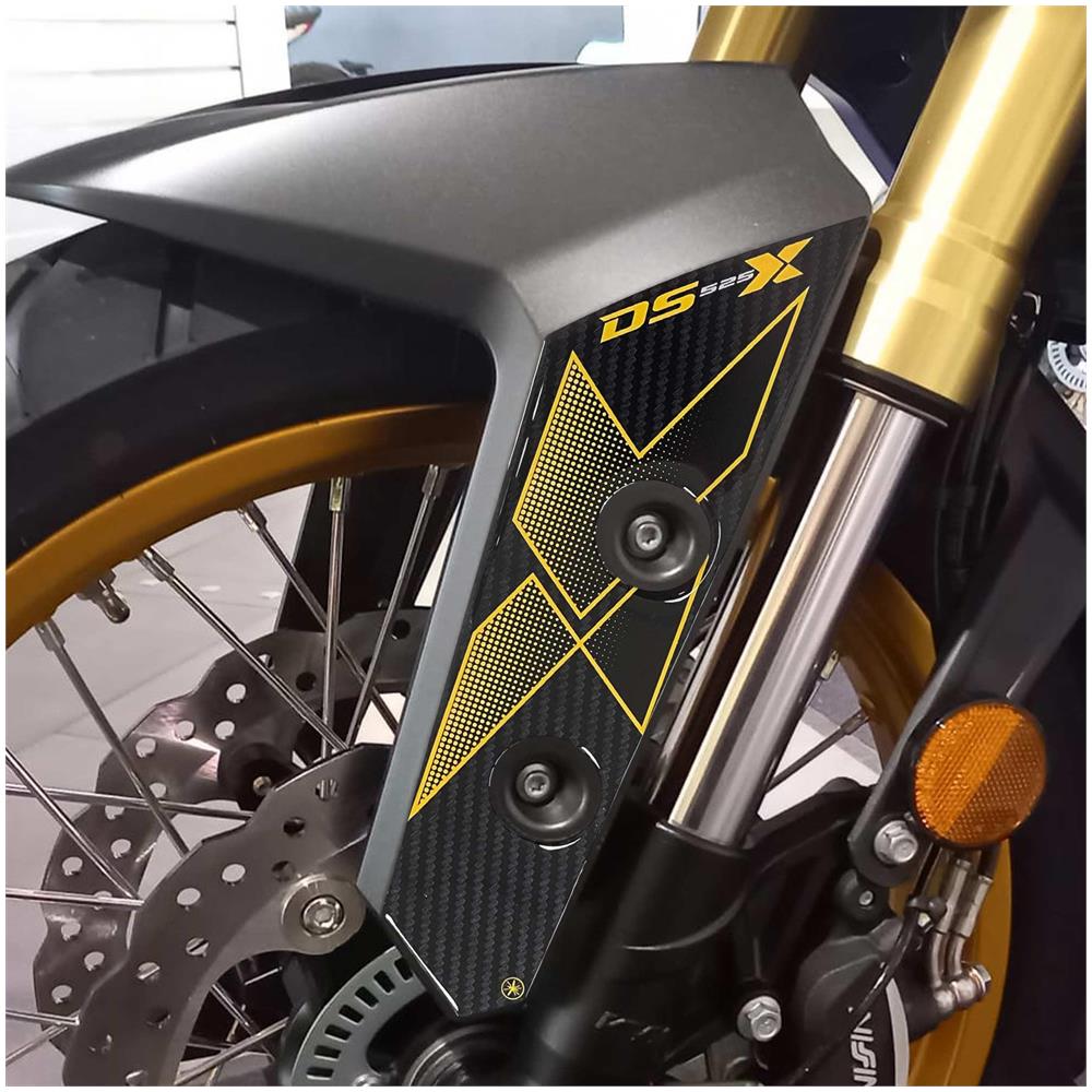 Adesivi 3D Protezioni Parasteli Compatibili Con Moto Voge Valico 525Dsx 2024 Giallo - Foto 2