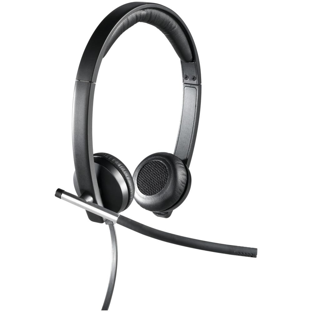 H650E Cuffia Stereo Cablato con Microfono Integrato Colore Nero / Argento - Foto 1