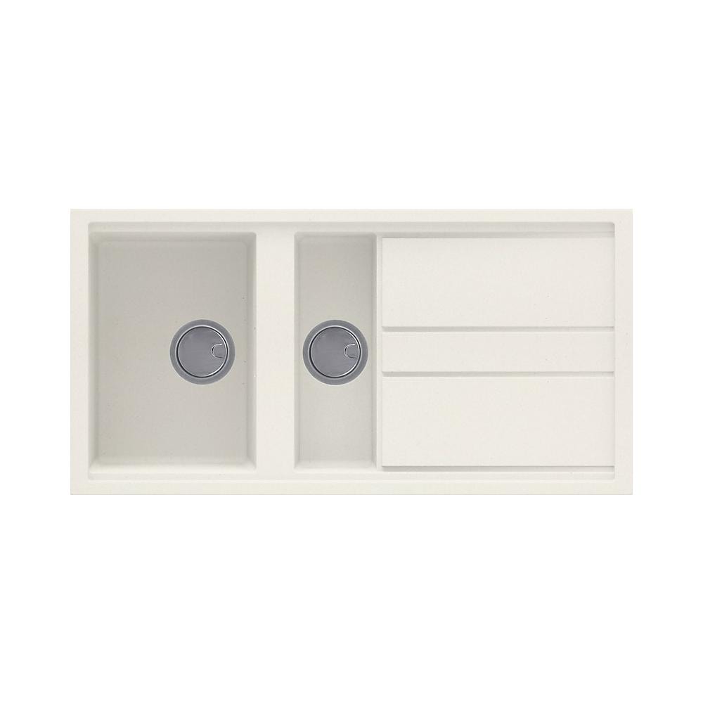 LAV. BEST 475 100x51 1 VG BIANCO ANTICO 62 BIANCO - Foto 1