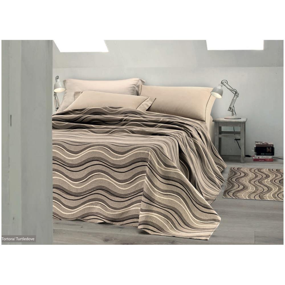 Copriletto Disegno Altea By Suardi Singolo Rosso - Foto 2