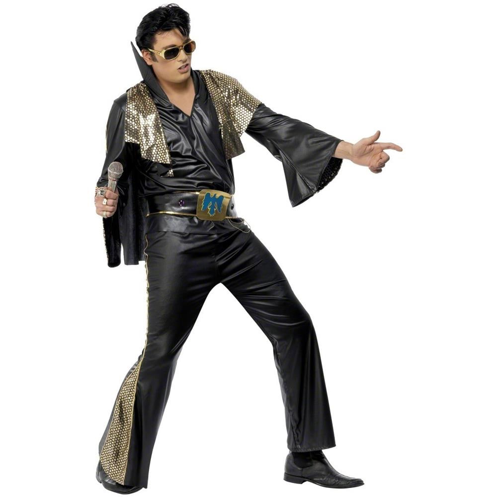 Costume Da Elvis Presley Per Uomo Large - Foto 1