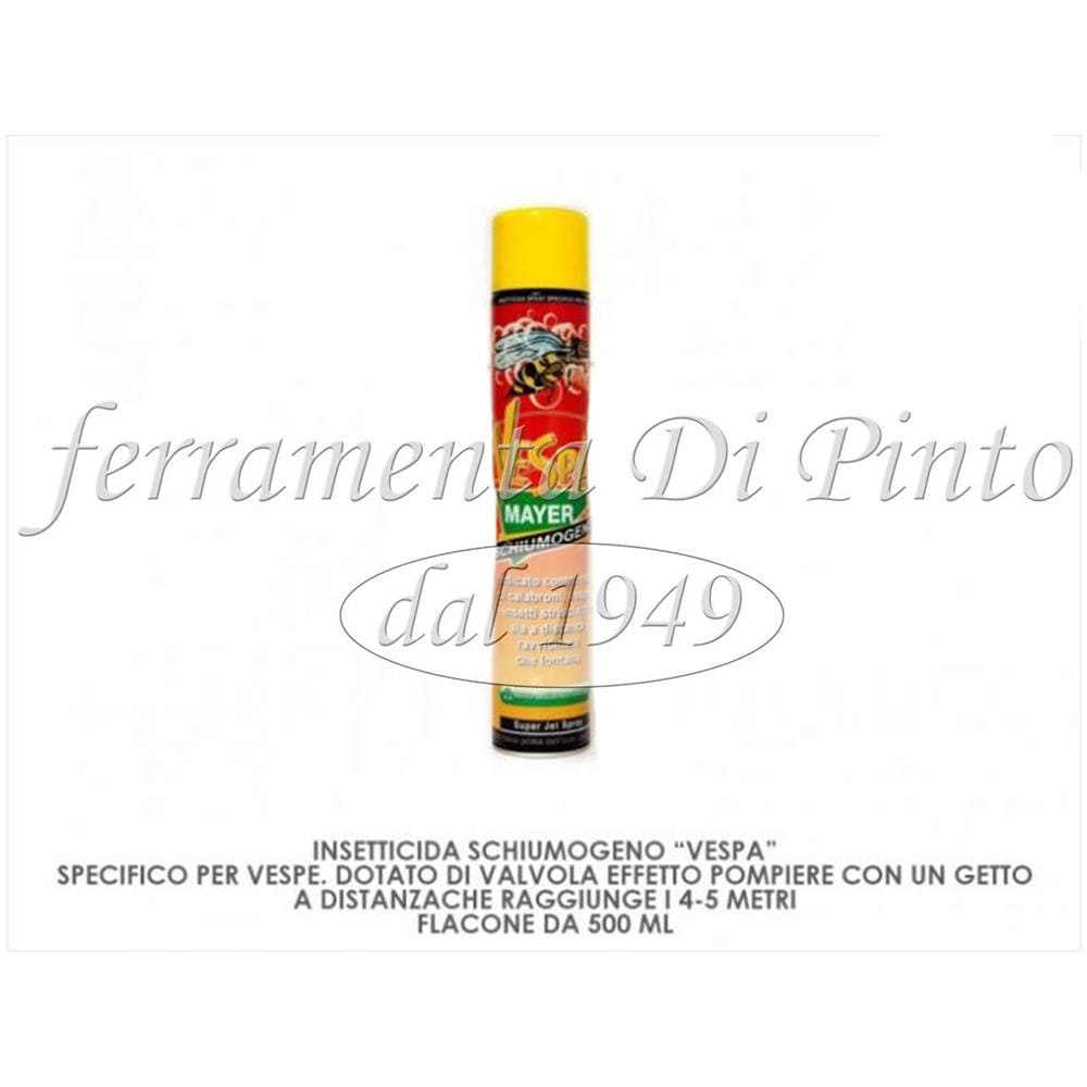 Insetticida Spray Vespe Schiumogeno Vespa 500 Ml Valvola Getto Mt 5 - Foto 1