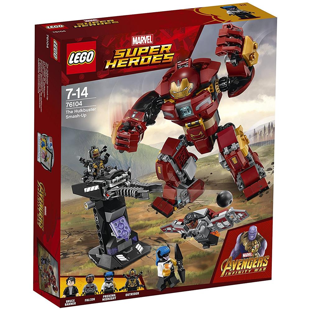 76104 Super Heroes: Duello Hulkbuster - Foto 1