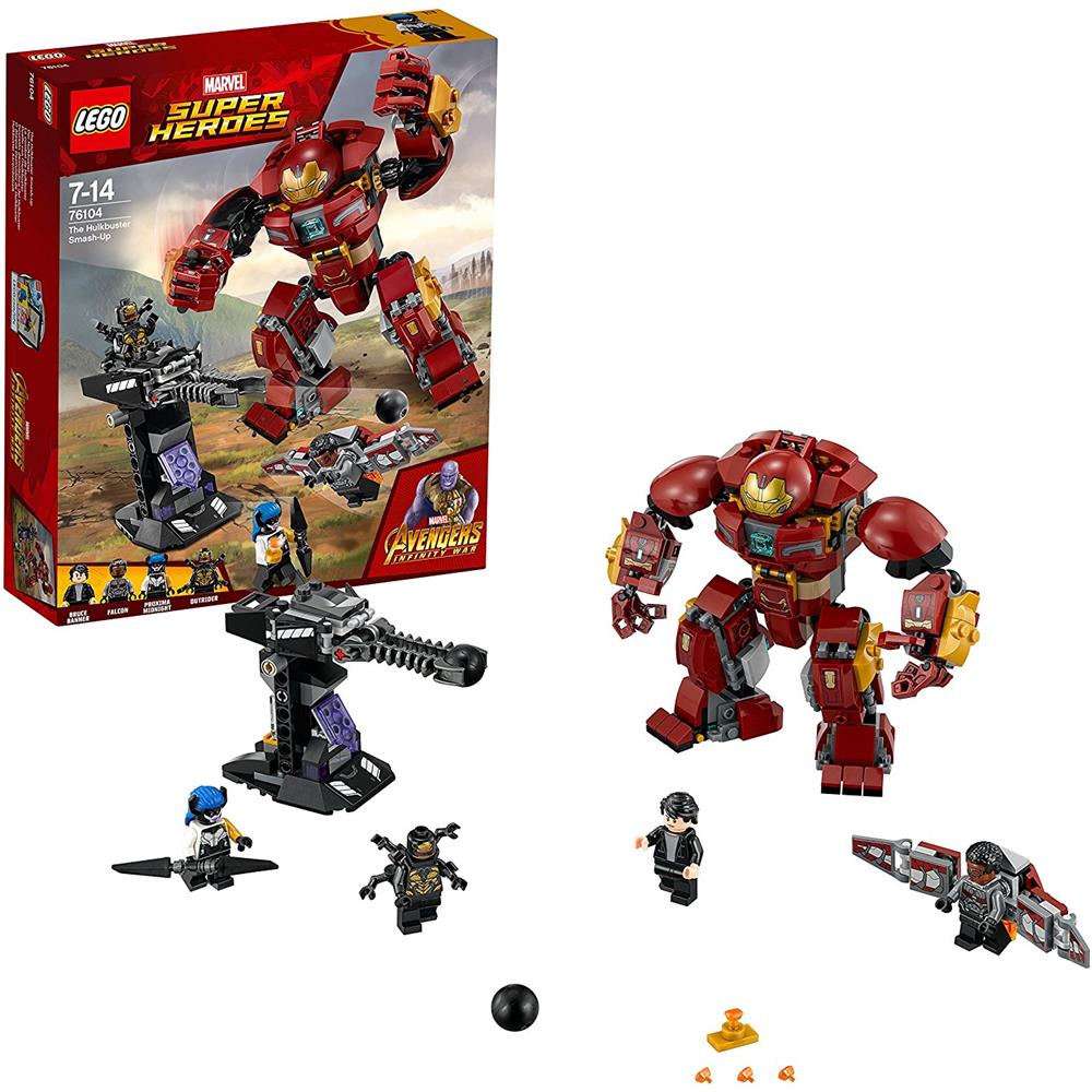 76104 Super Heroes: Duello Hulkbuster - Foto 2