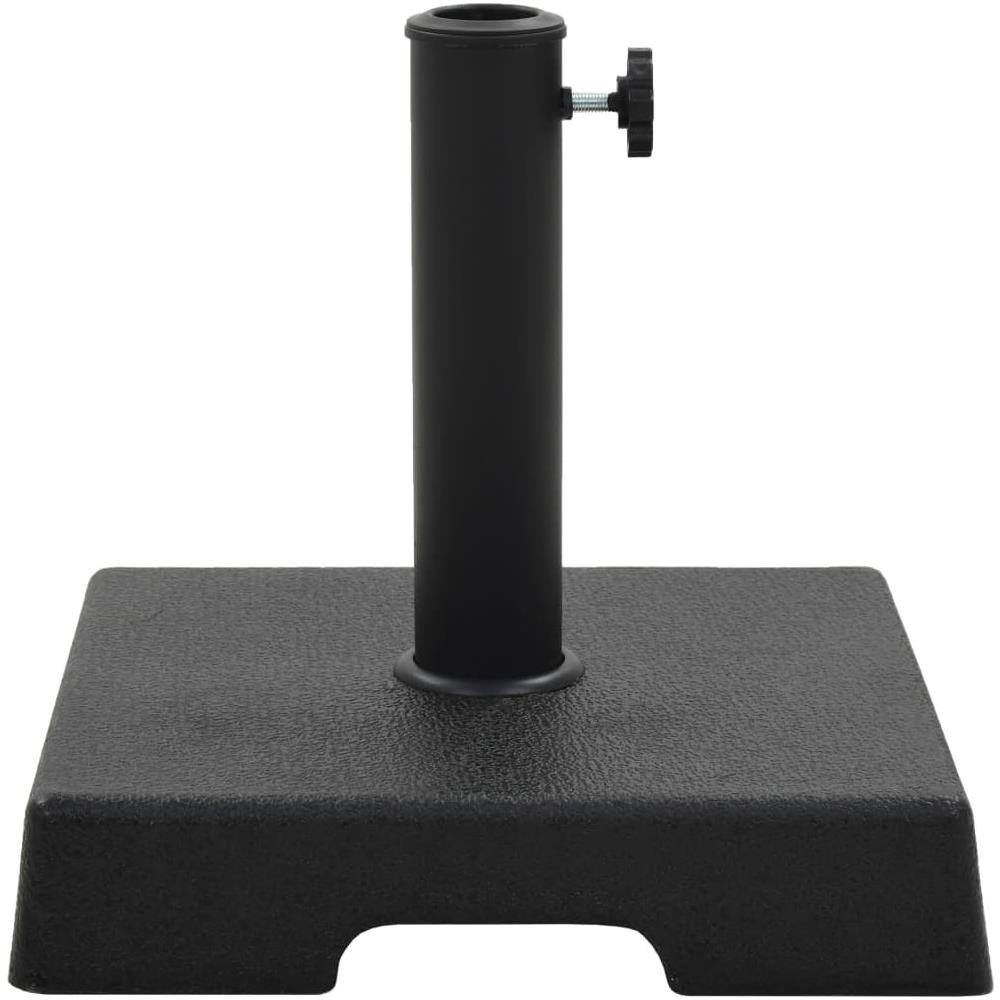 Base Per Parasole Quadrata In Poliresina 8 Kg Nera - Foto 2