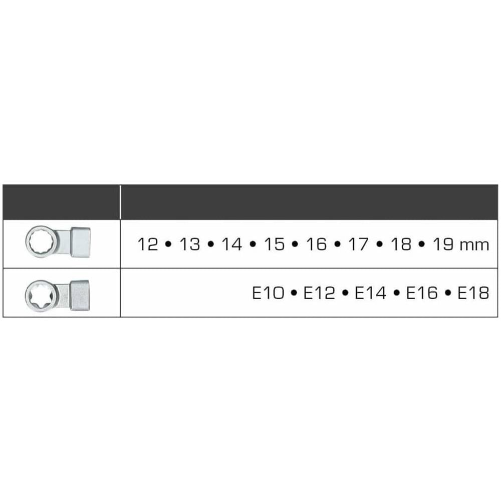 Set Chiave Per Tendicinghia Intercambiabile 15 Pz - Foto 3
